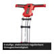 Einhell Chariot épandeur sans fil GE-SR 18/22 Li-Solo sans batterie ni chargeur