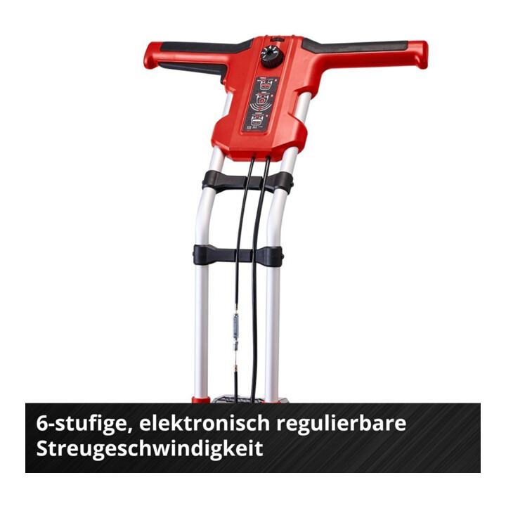 Einhell Chariot épandeur sans fil GE-SR 18/22 Li-Solo sans batterie ni chargeur