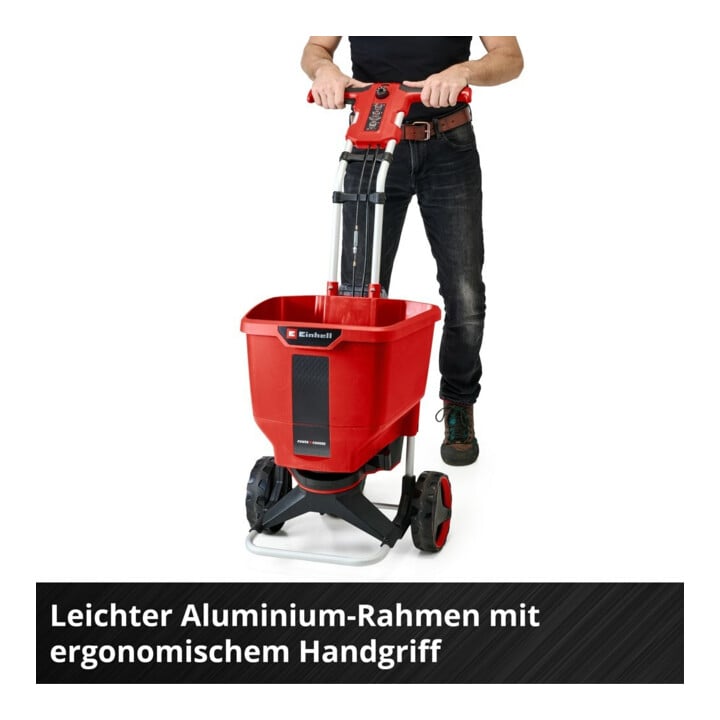 Einhell Chariot épandeur sans fil GE-SR 18/22 Li-Solo sans batterie ni chargeur