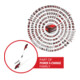 Einhell Cisaille à gazon et arbustes sans fil GE-CG 18/100 Li T-Solo