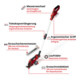 Einhell Cisaille à gazon et arbustes sans fil GE-CG 18/100 Li T-Solo-2