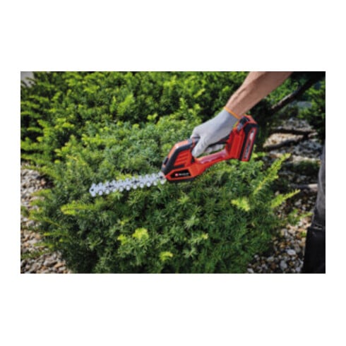 Einhell Cisaille à gazon et arbustes sans fil GE-CG 18/100 Li T-Solo