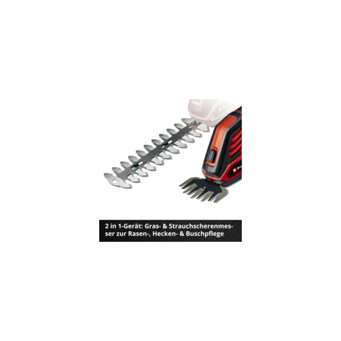 Einhell Cisaille à gazon et arbustes sans fil GE-CG 18/100 Li T-Solo