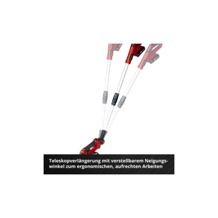 Einhell Cisaille à gazon et arbustes sans fil GE-CG 18/100 Li T-Solo