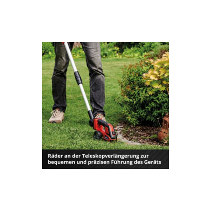 Einhell Cisaille à gazon et arbustes sans fil GE-CG 18/100 Li T-Solo