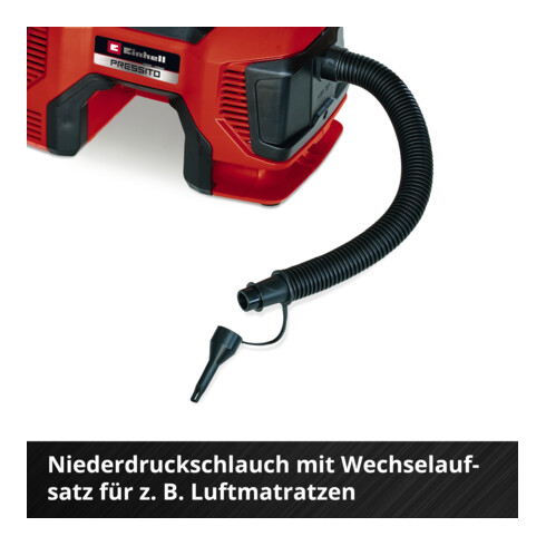 Einhell Compresseur à batterie PRESSITO 18/21