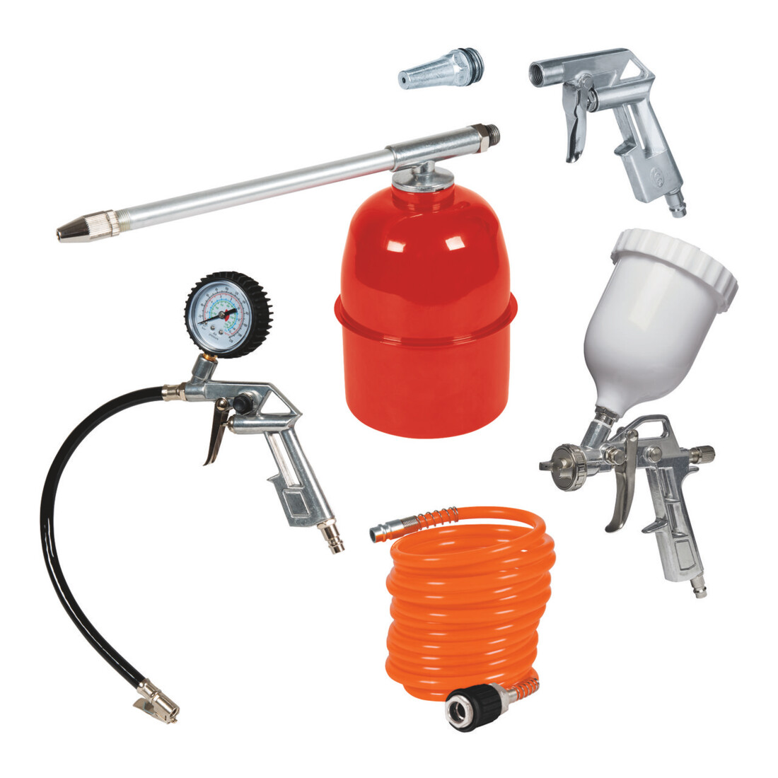 Einhell Compressor Accessoires Persluchtset Profi 5 st.