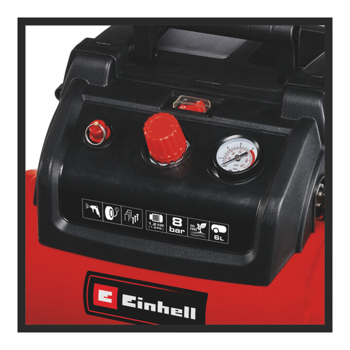 Einhell Compressor TC-AC 190/6/8 OF Set