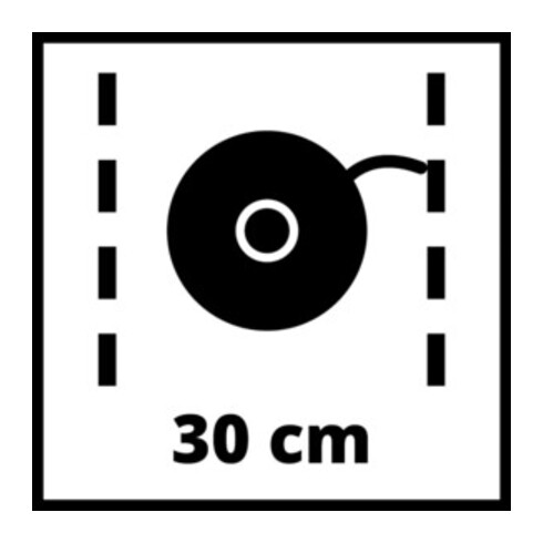 Einhell Coupe-bordures sans fil GE-CT 18/30 Li-Solo
