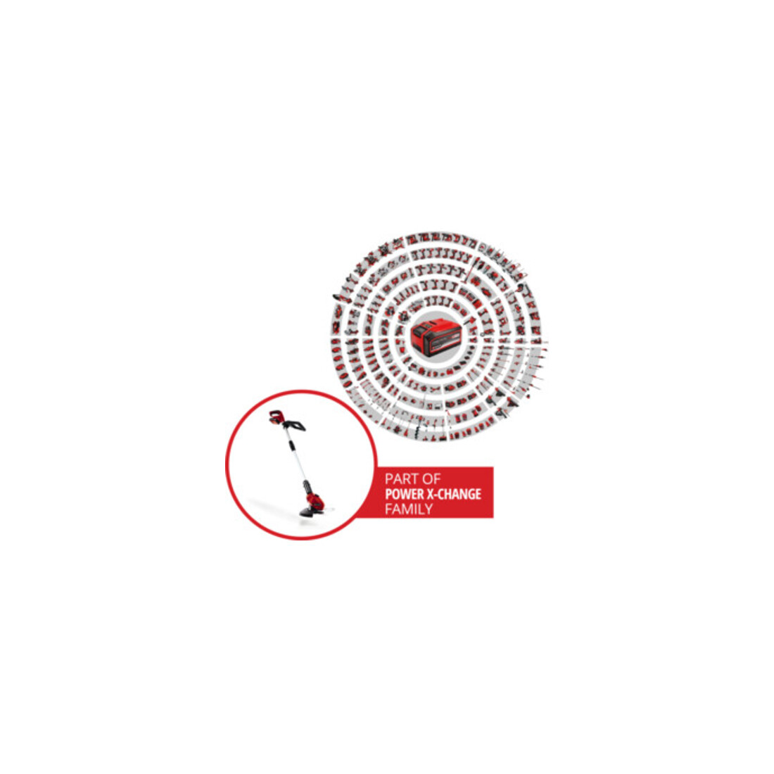 Einhell Coupe-bordures sans fil GE-CT 18 Li Kit (1x2,0Ah)