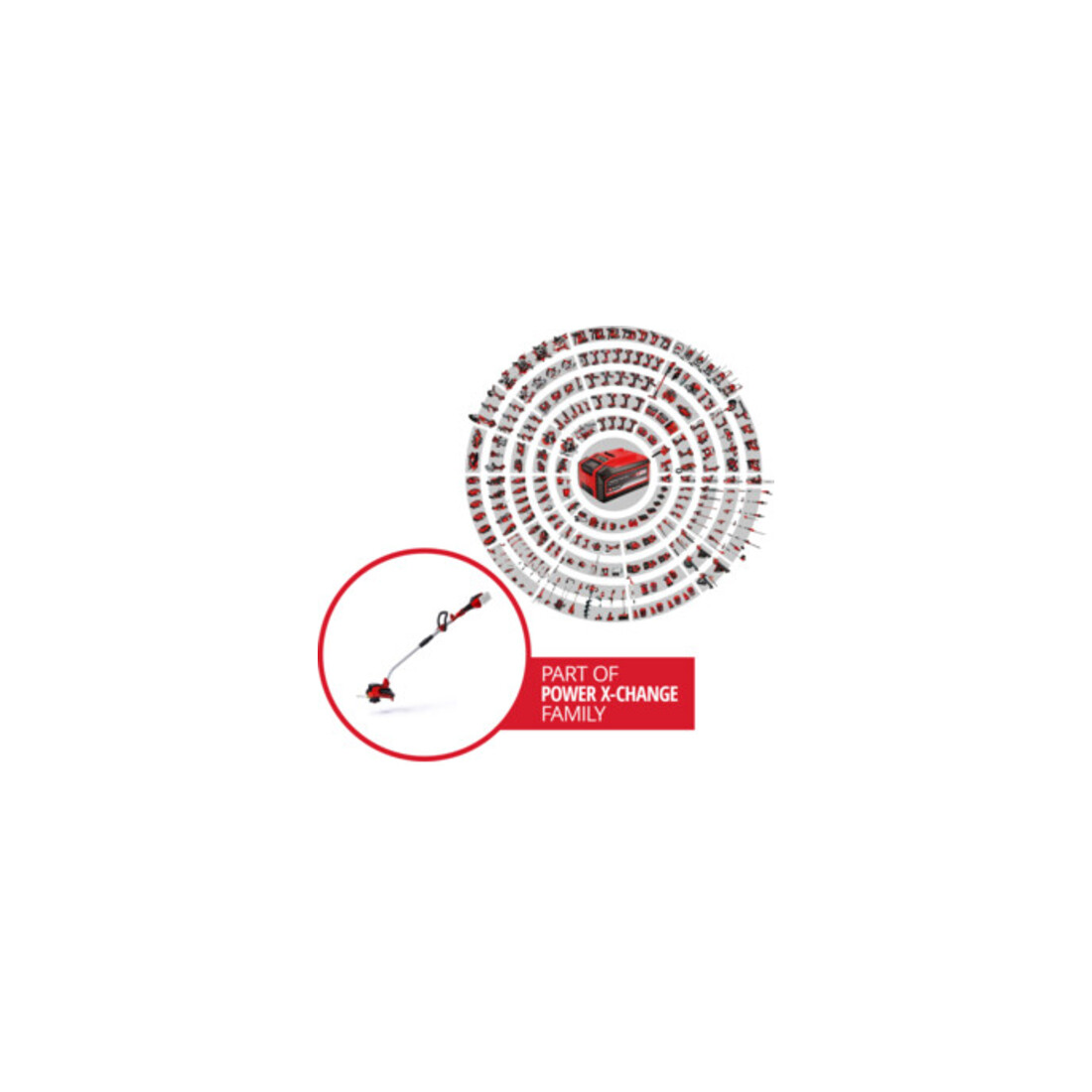 Einhell Coupe-bordures sans fil GE-CT 36/30 Li E-Solo