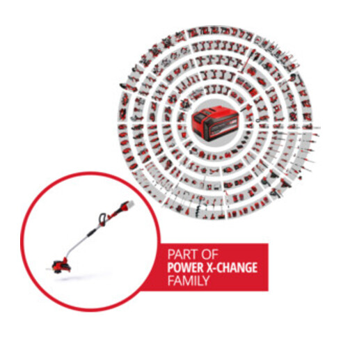Einhell Coupe-bordures sans fil GE-CT 36/30 Li E-Solo
