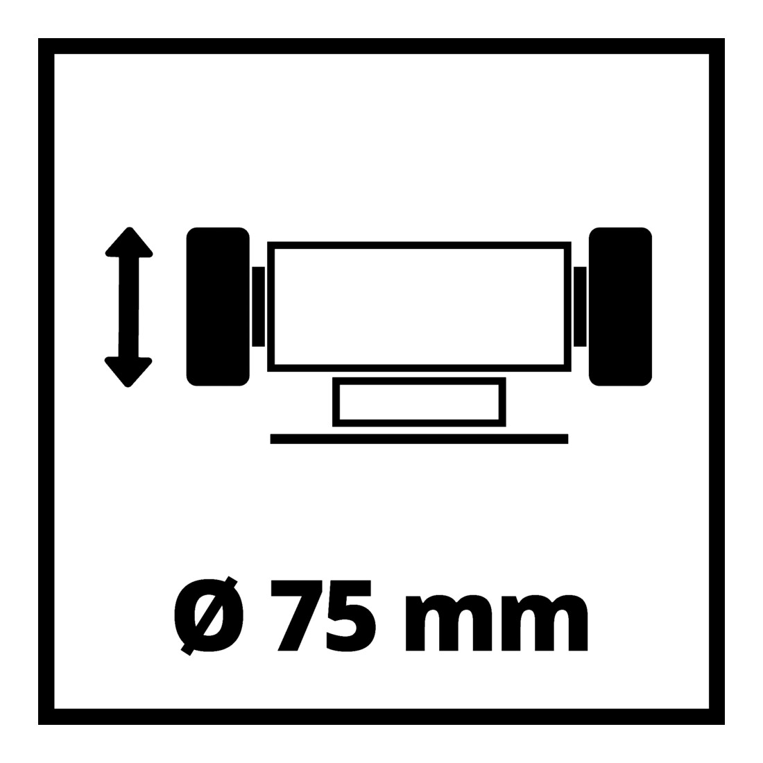 Einhell Doppelschleifer TC-XG 75 Kit
