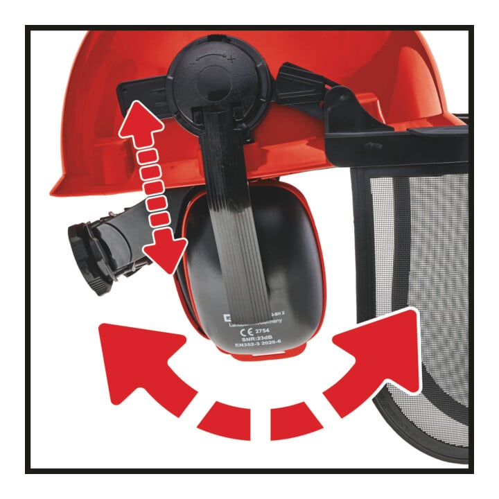 Einhell Forstschutzhelm Forstschutzhelm (BG-SH 2)