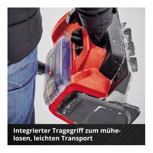 Einhell Fraise à neige sans fil GE-ST 36/40 Li E-Solo
