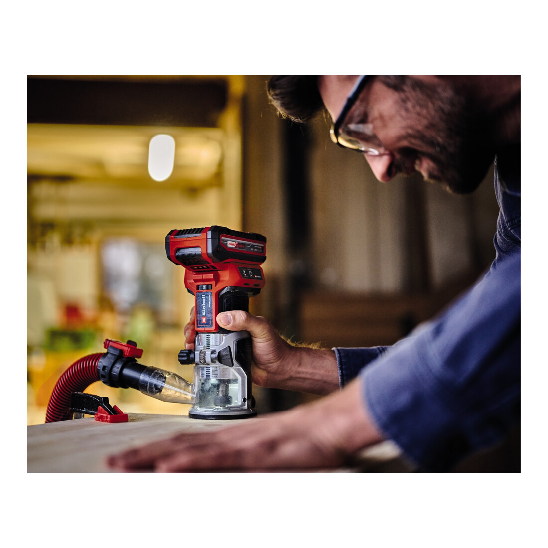 Einhell Fraiseuse de bords sans fil TP-ET 18 Li BL - Solo
