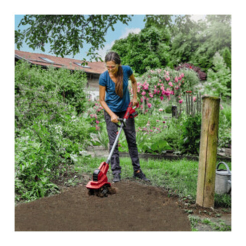 Einhell Houeuse de sol sans fil GE-CR 18/20 Li E - Solo