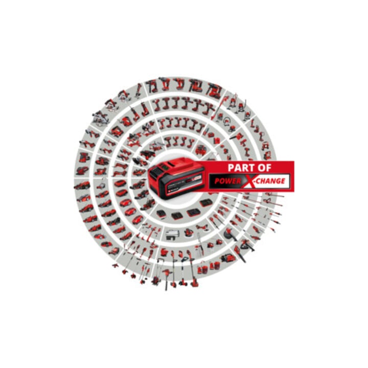 Einhell Houeuse de sol sans fil GE-CR 18/20 Li E - Solo