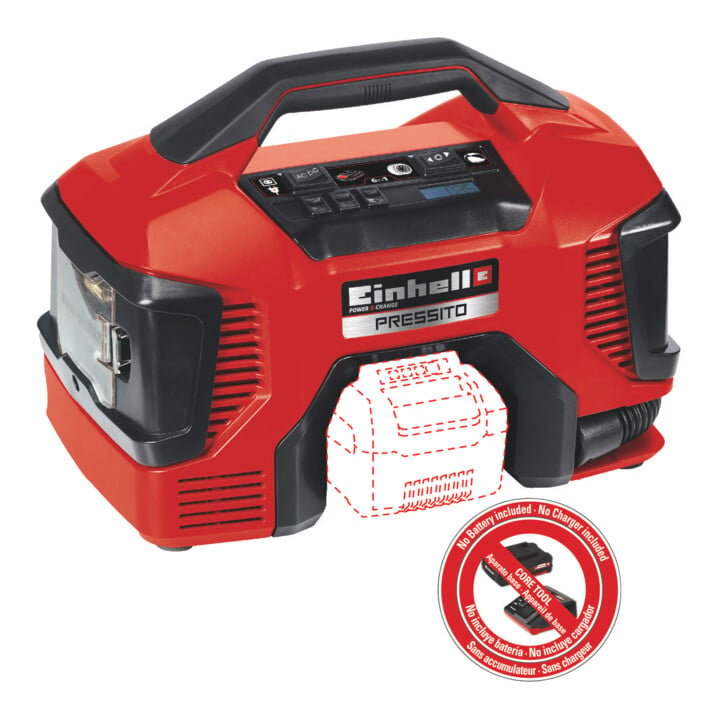 Einhell hybride compressor PRESSITO