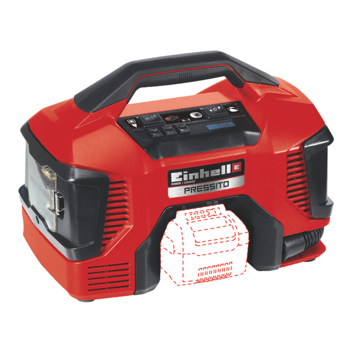 Einhell hybride compressor PRESSITO