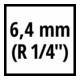 Einhell Kompressoren-Zubehör Filterdruckminderer R 1/4 Zoll-2