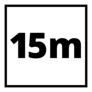 Einhell Kompressoren-Zubehör Gewebeschlauch 15m, Innend. 9mm-2