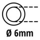 Einhell Kompressoren-Zubehör Spiralschlauch 4m, Innend. 6mm-5
