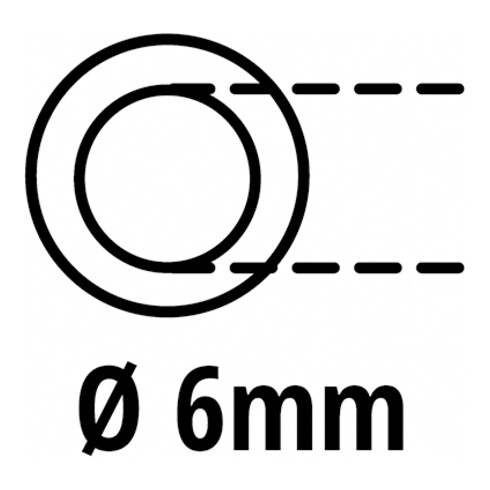 Einhell Kompressoren-Zubehör Spiralschlauch 4m, Innend. 6mm