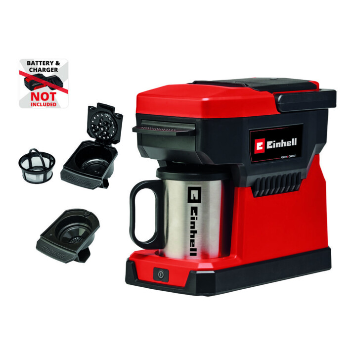 Einhell Machine à café sans fil TE-CF 18 Li-Solo