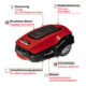 Einhell Mähroboter FREELEXO 1200 LCD BT