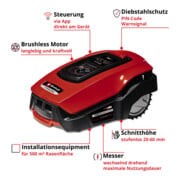 Einhell Mähroboter FREELEXO 500 BT-4