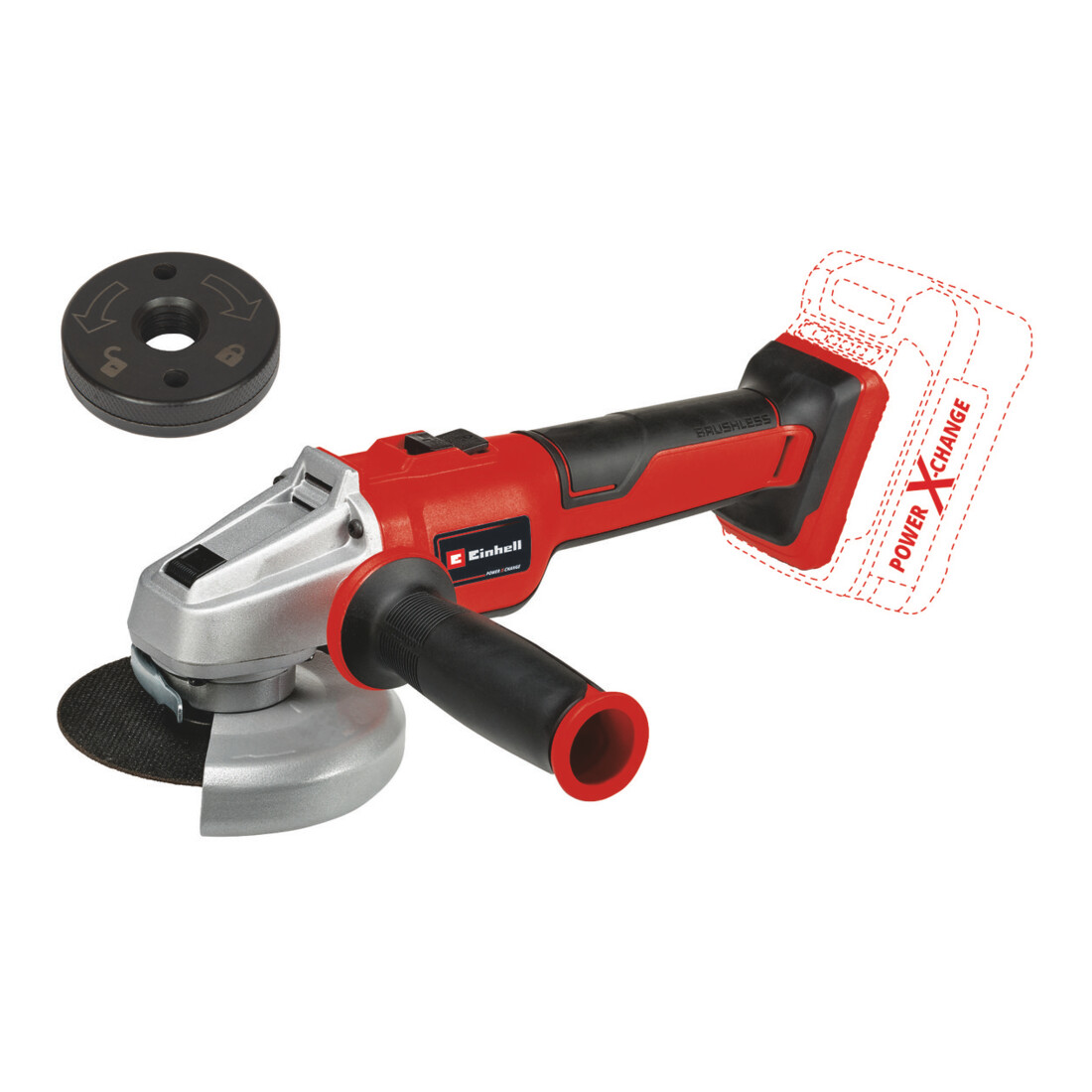 Einhell Meuleuse d'angle sans fil AXXIO 18/115 Q