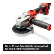 Einhell Meuleuse d'angle sans fil AXXIO-2