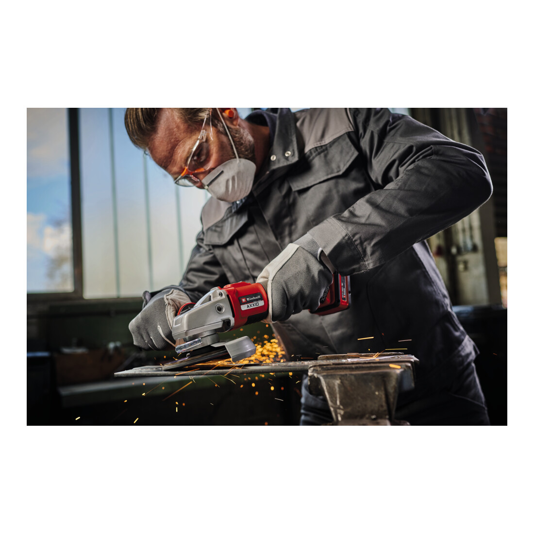Einhell Meuleuse d'angle sans fil AXXIO