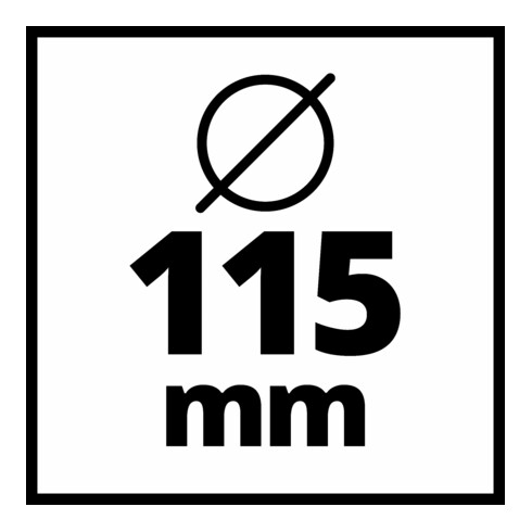 Einhell Meuleuse d'angle sans fil TC-AG 18/115 Li Kit 4,0Ah