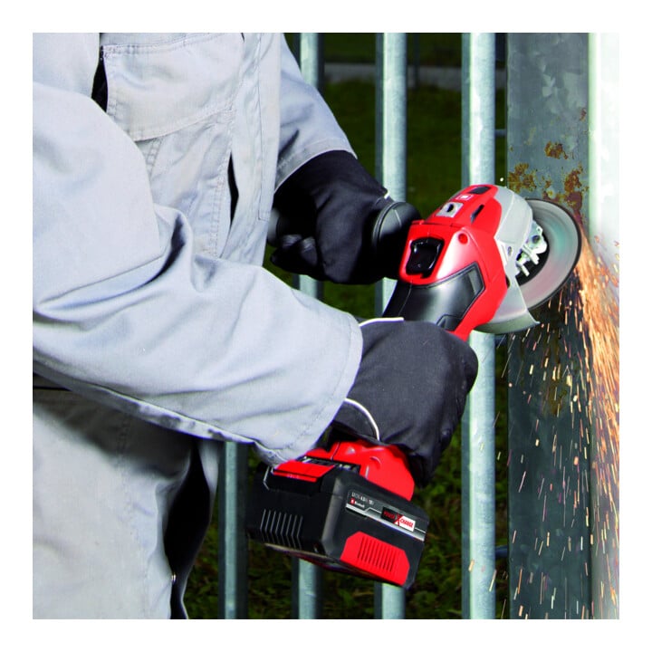 Einhell Meuleuse d'angle sans fil TC-AG 18/115 Li Kit 4,0Ah