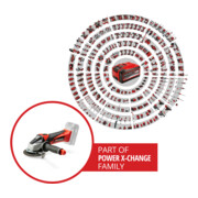 Einhell Meuleuse d'angle sans fil TE-AG 18/115 Li-Solo-2