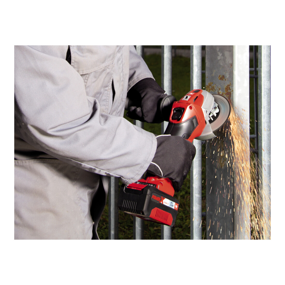 Einhell Meuleuse d'angle sans fil TE-AG 18/115 Li - Solo Acc