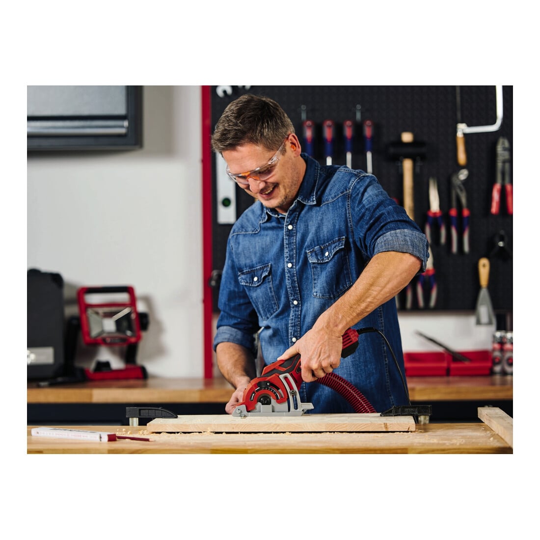 Einhell Mini-Handkreissäge TC-CS 89