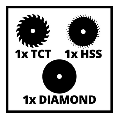 Einhell Mini-Handkreissäge TC-CS 89