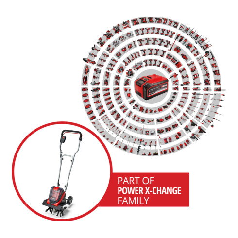 Einhell Motobineuse sans fil GE-CR 30 Li-Solo