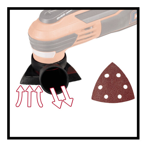 Einhell Multifunktionswerkzeug TE-MG 350 EQ