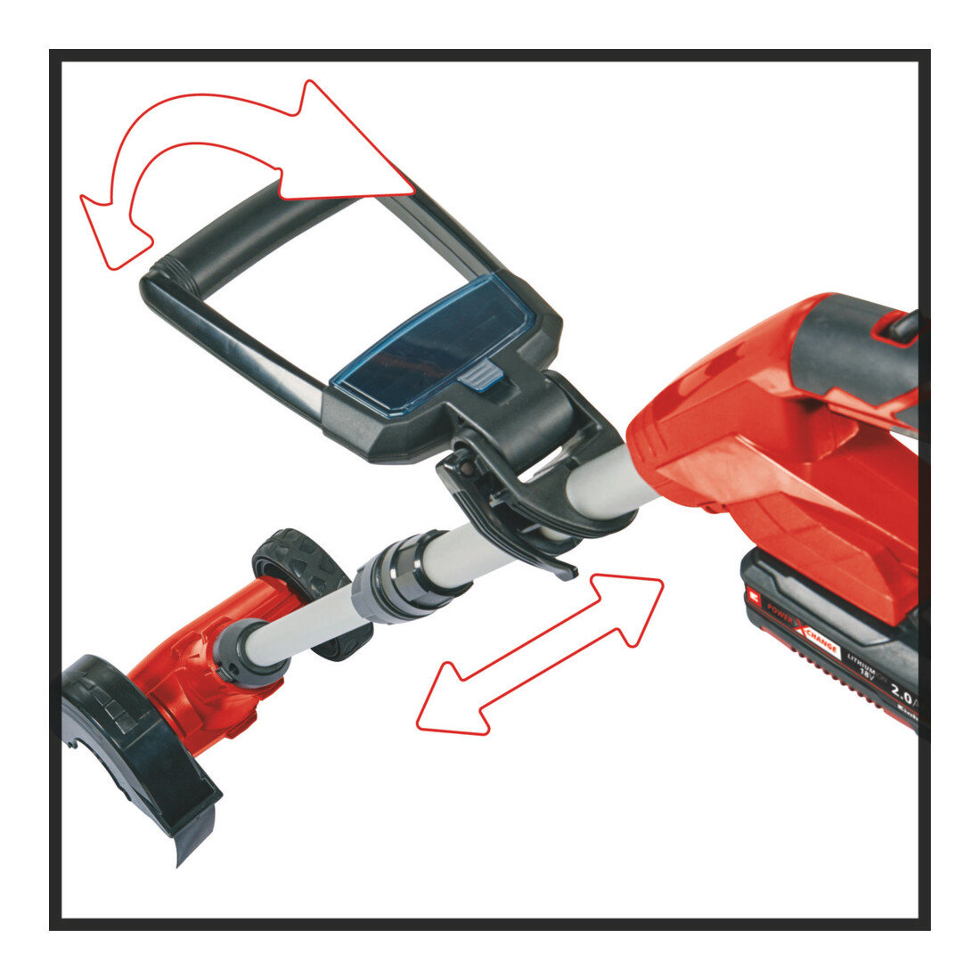 Einhell Nettoyeur de joints sans fil GE-CC 18 Li Kit (1x2,0Ah)