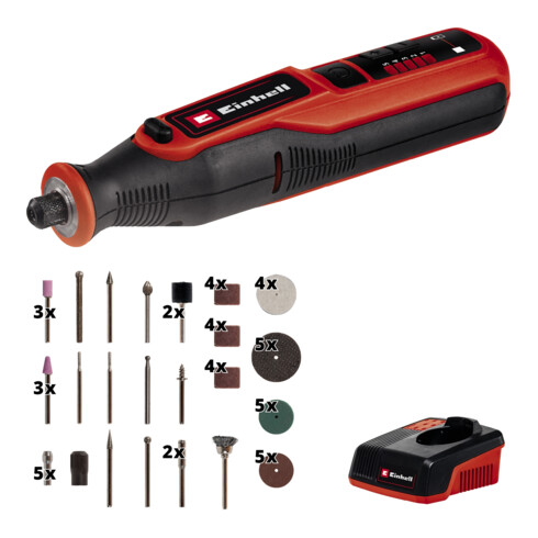 Einhell Outil de ponçage/gravure sur batterie TE-MT 7,2 Li