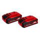 Einhell Pack double de batteries 18V 4Ah PXC-1