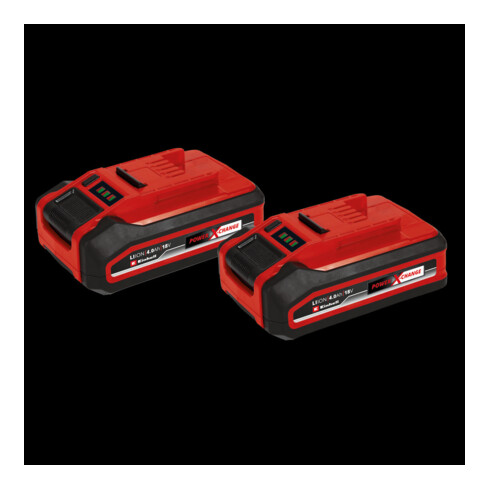 Einhell Pack double de batteries 18V 4Ah PXC