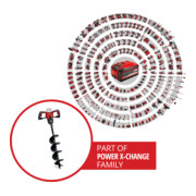 Einhell Perceuse de sol sans fil GP-EA 18/150 Li BL-Solo-2