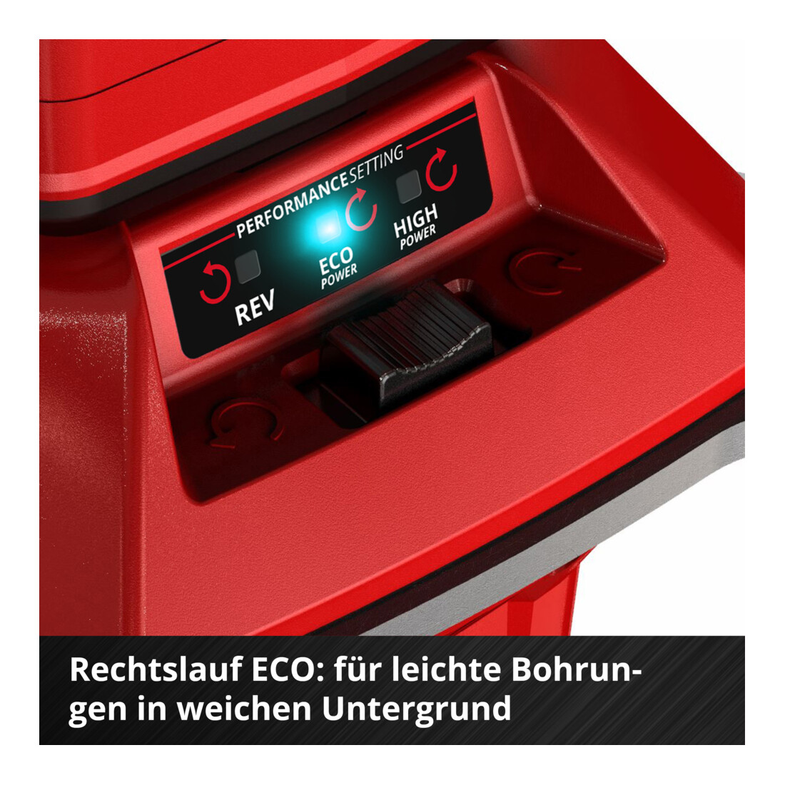 Einhell Perceuse de sol sans fil GP-EA 18/150 Li BL-Solo