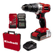 Einhell Perceuse-visseuse à percussion sans fil TE-CD 18/2 Li-i +22 (1x2,5 Ah)