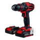 Einhell Perceuse-visseuse à percussion sans fil TE-CD 18/40 Li-i +64 (2x2,0Ah)-1